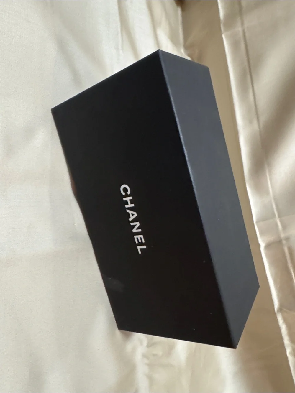 CHANEL Black and White Square Oversized Sunglasses
